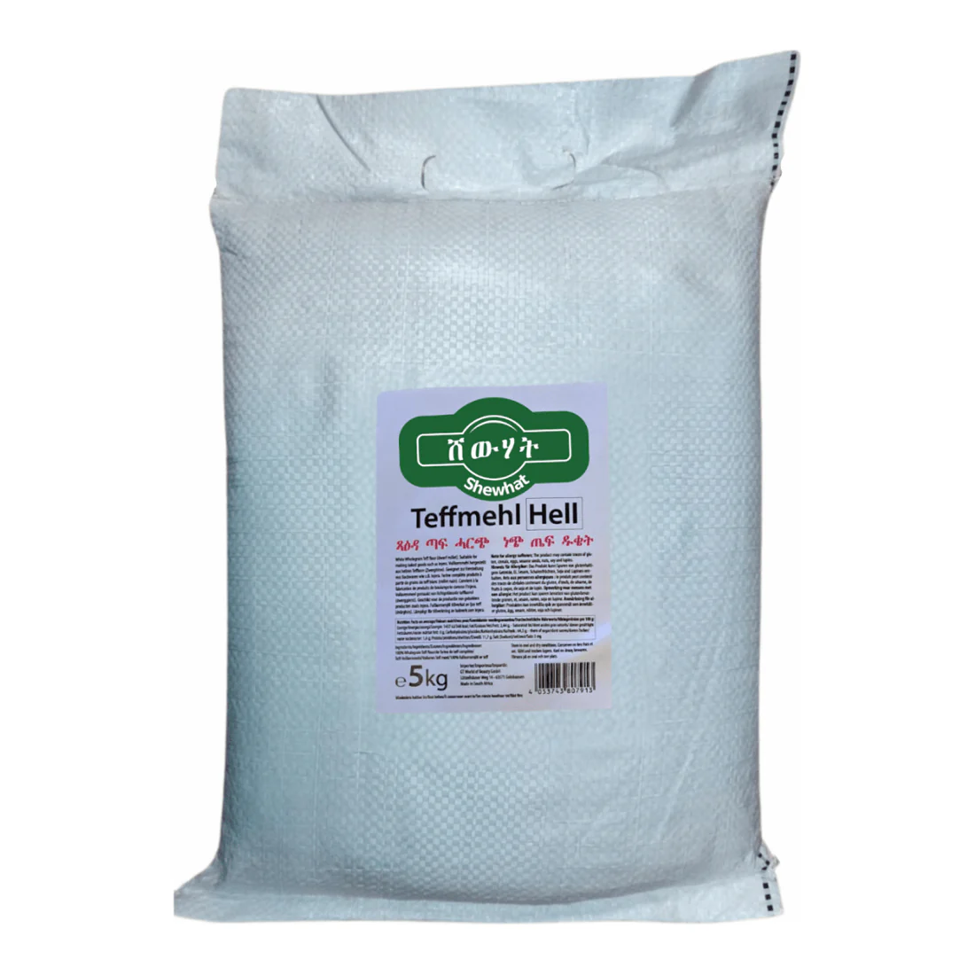 Teffmehl White 5 kg Shewhat Food